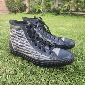 Converse Chuck Taylor Transparent Black Gray High-Top Sneakers